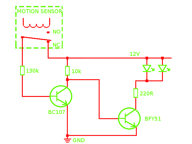 Motion circuit